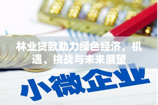 城中林业贷款助力绿色经济，机遇、挑战与未来展望