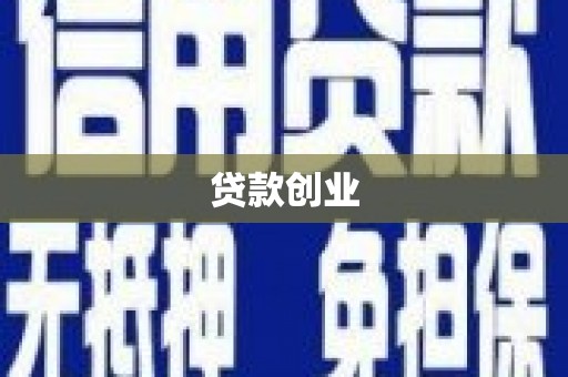 巍山贷款创业
