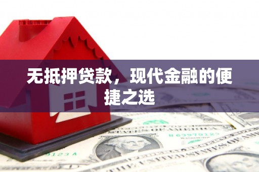 始兴无抵押贷款，现代金融的便捷之选