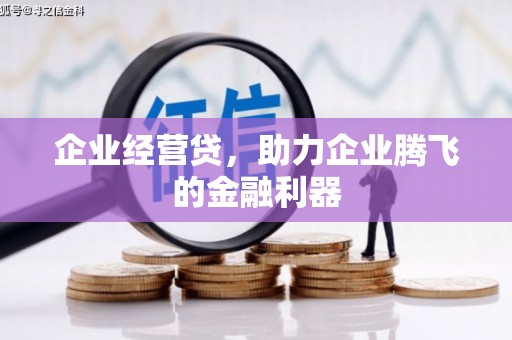 旺苍企业经营贷，助力企业腾飞的金融利器