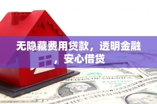 东丰无隐藏费用贷款，透明金融，安心借贷