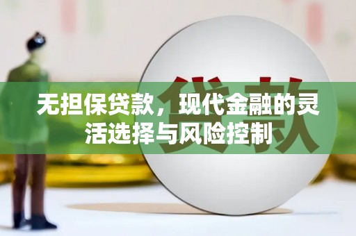 永寿无担保贷款，现代金融的灵活选择与风险控制