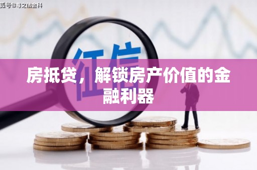 阳春房抵贷，解锁房产价值的金融利器