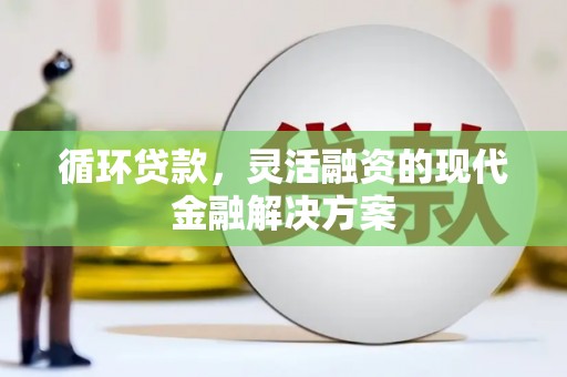 太保循环贷款，灵活融资的现代金融解决方案