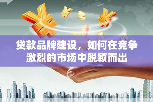 小金贷款品牌建设，如何在竞争激烈的市场中脱颖而出