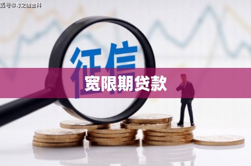 庐江宽限期贷款