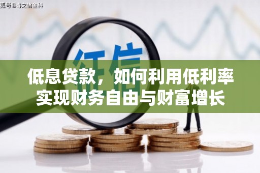 驿城低息贷款，如何利用低利率实现财务自由与财富增长